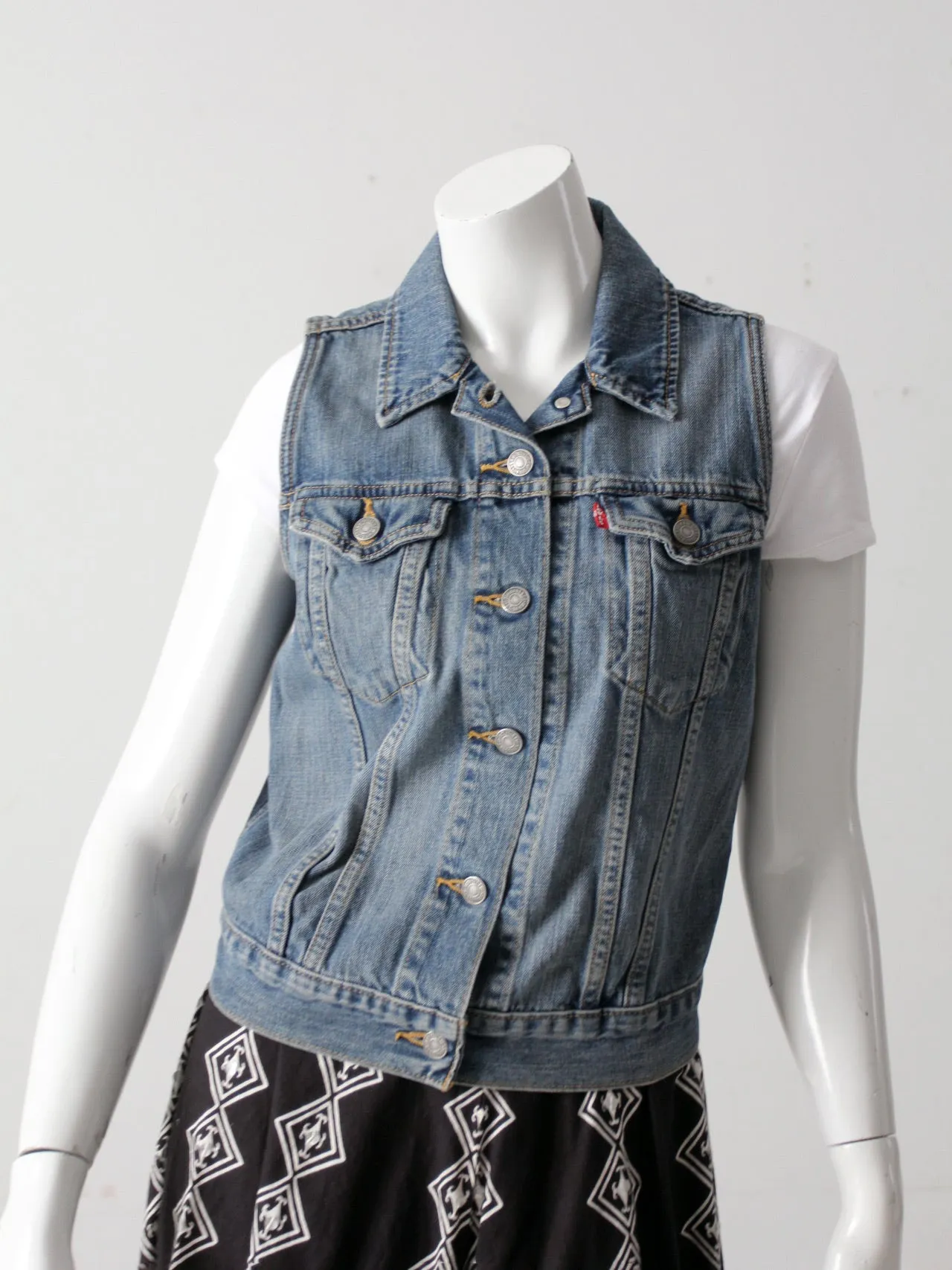 vintage Levis denim vest