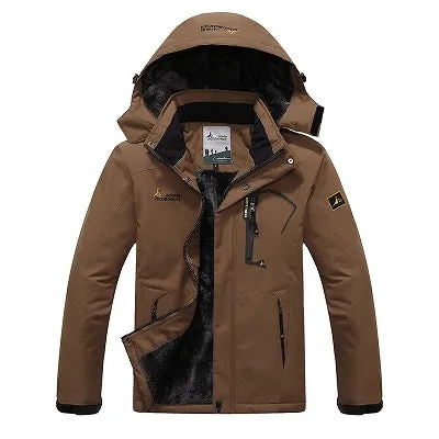 Winter Inner Fleece Waterproof Outdoor Jacket