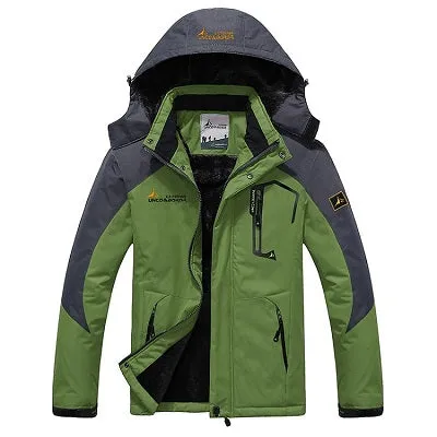 Winter Inner Fleece Waterproof Outdoor Jacket