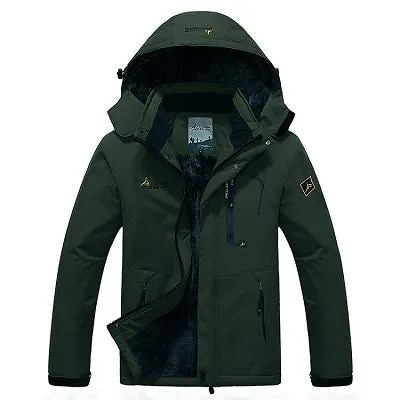 Winter Inner Fleece Waterproof Outdoor Jacket