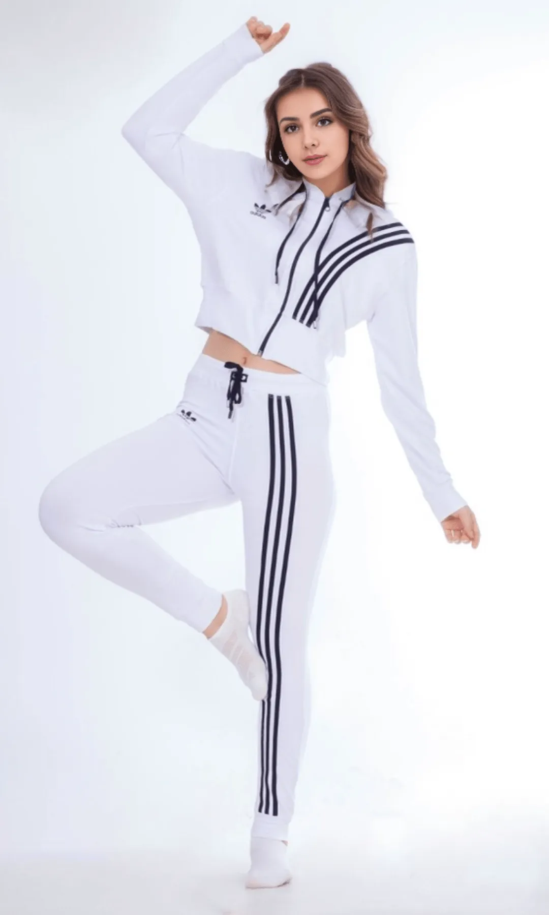 Women Set Jacket   Pants 2023 - White