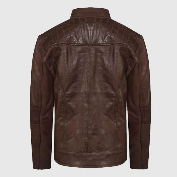 Women Vintage Leather Jacket