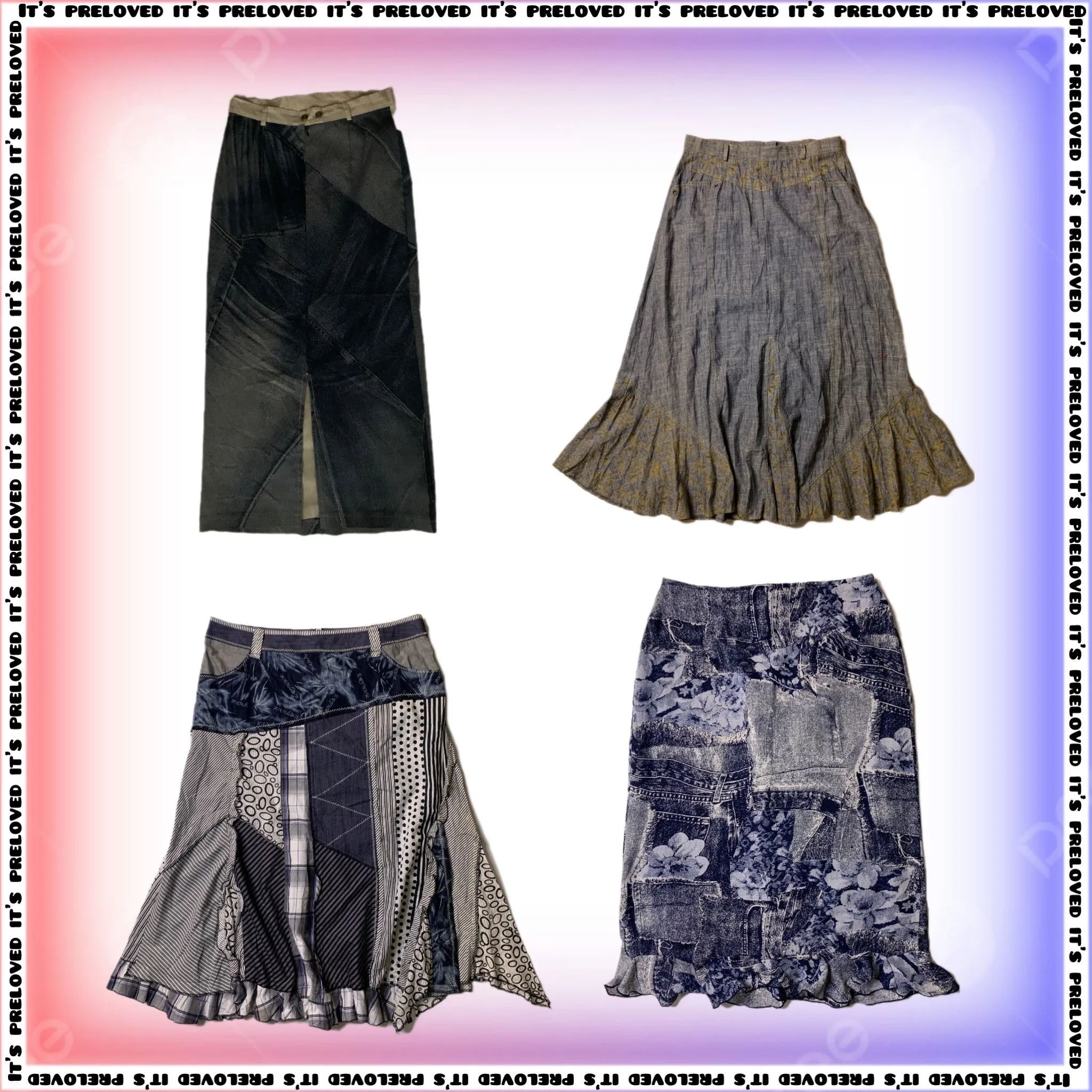 Y2K Grunge Skirts (SS-527)